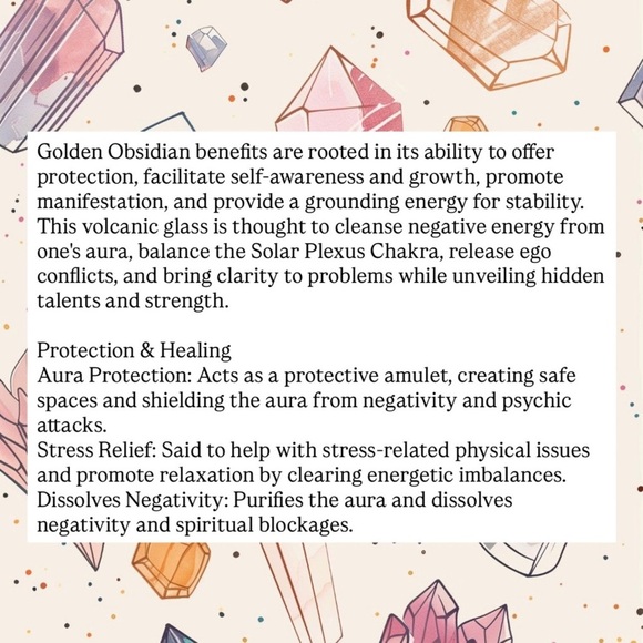 Golden Obsidian Bracelet 13mm - Picture 6 of 8